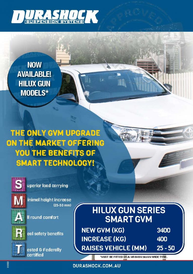 Durashock New GVM Range 2021 Catalogue cover | Driveline Services Australia