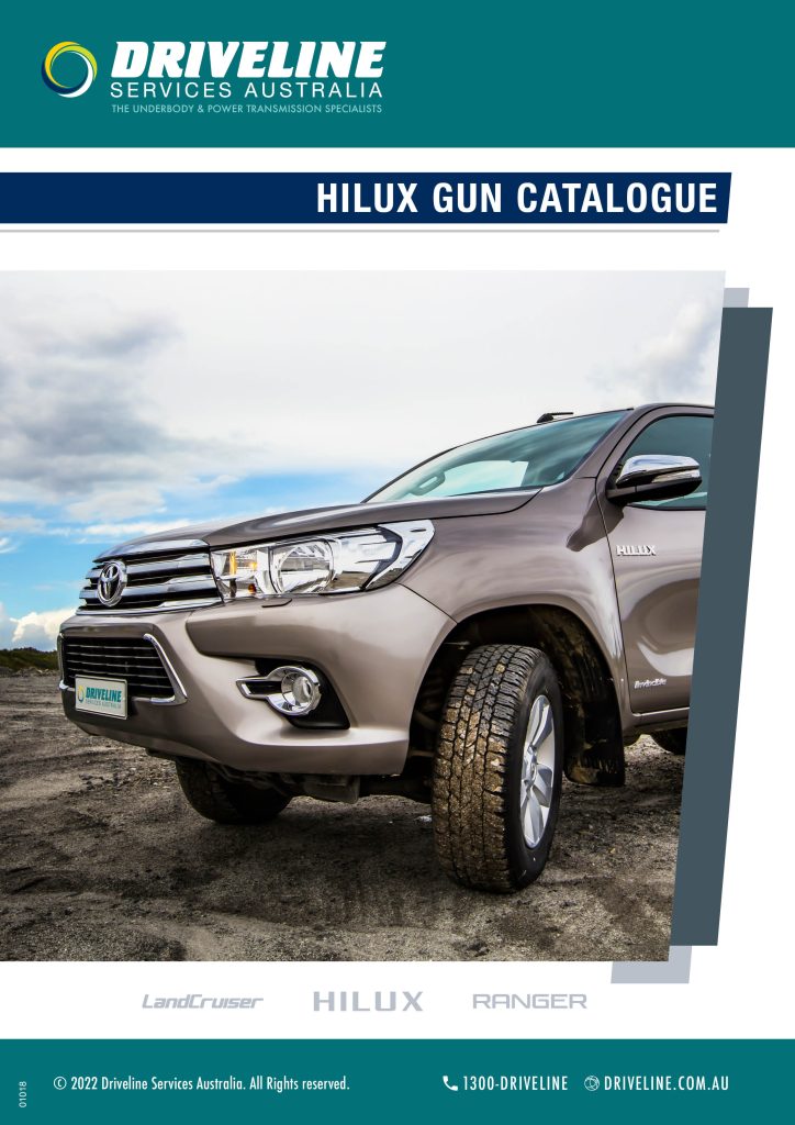 Hilux GUN Catalogue Driveline Services Australia