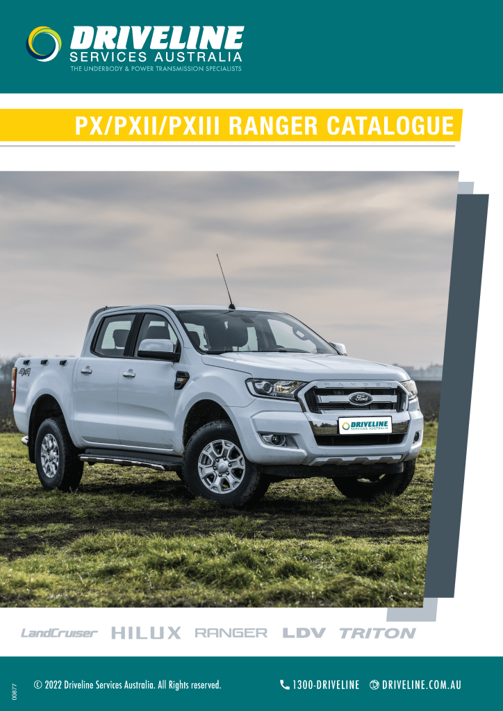 PX/PXII/PXIII Ranger Catalogue Driveline Services Australia