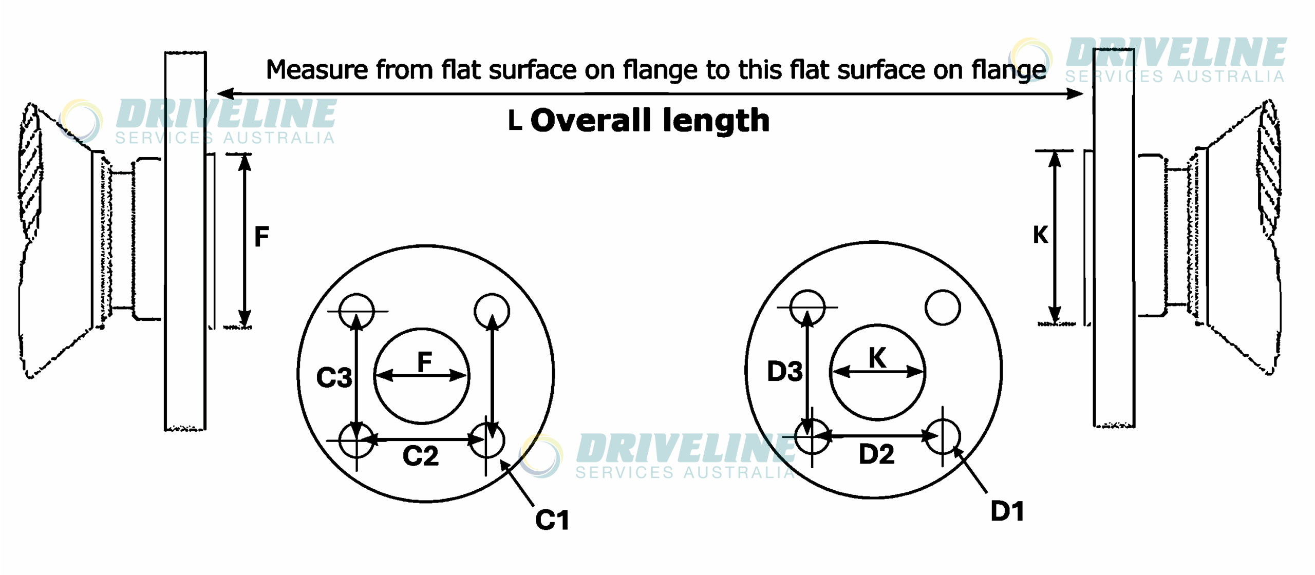Single piece bolted flanges